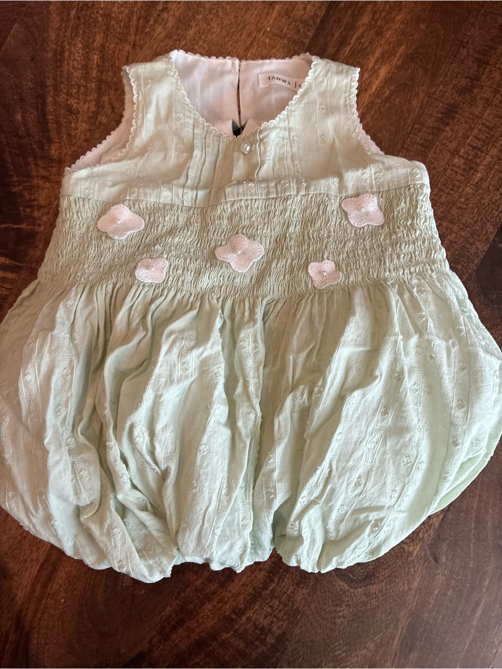 Designer Tanwa baby dress size 18M